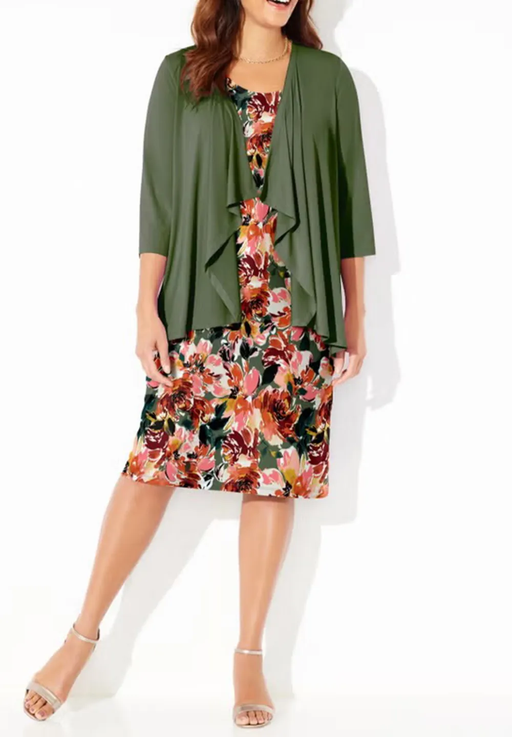 Round Neck Sleeveless Dress