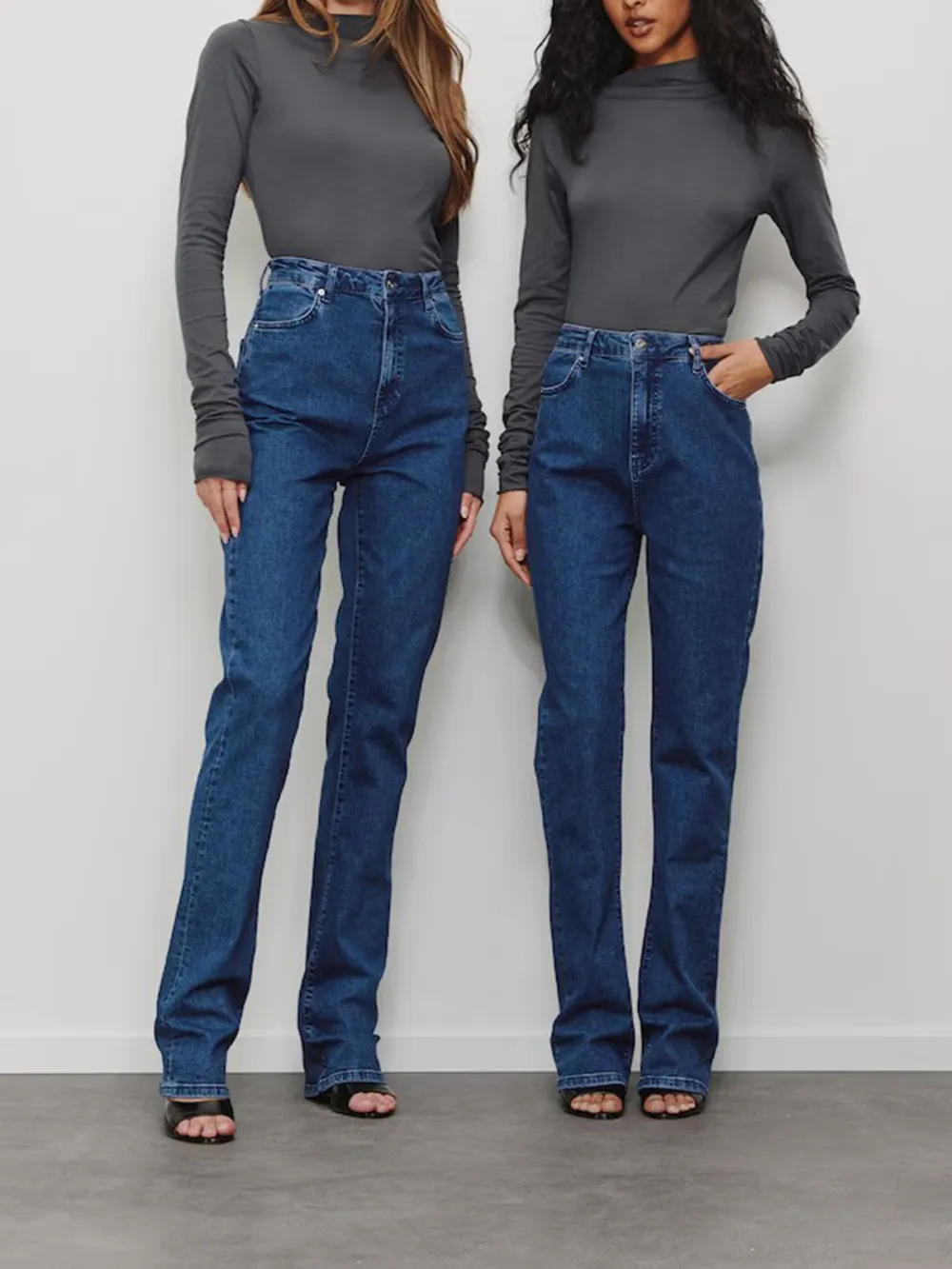 Belt Loops Casual Style Jeans