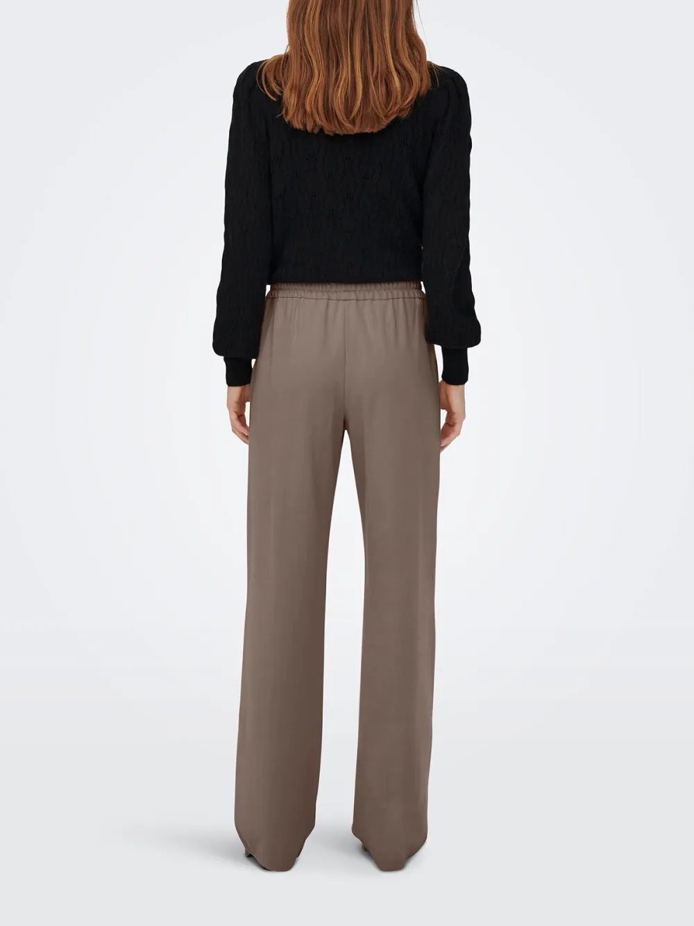 Plain Colored Casual Style Pants