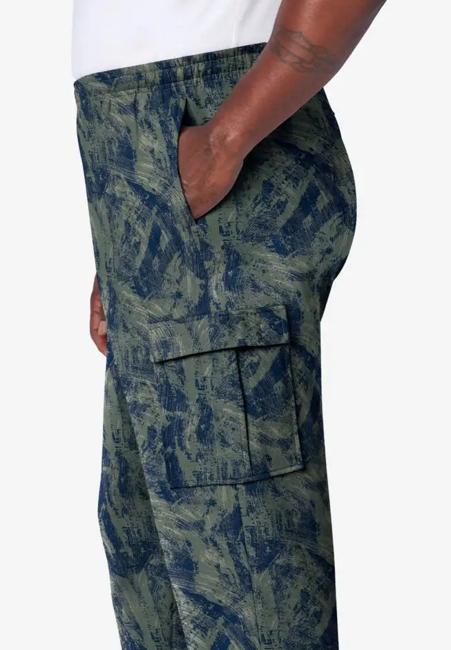 Fleece Cargo Sweatpants