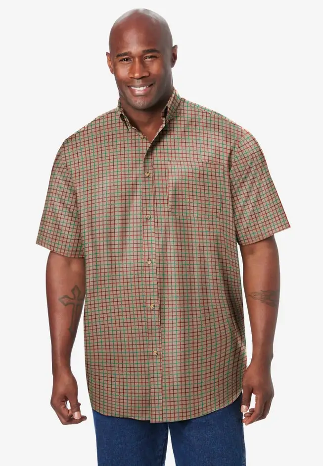 Short Sleeve Wrinkle-Free Sport Shirt