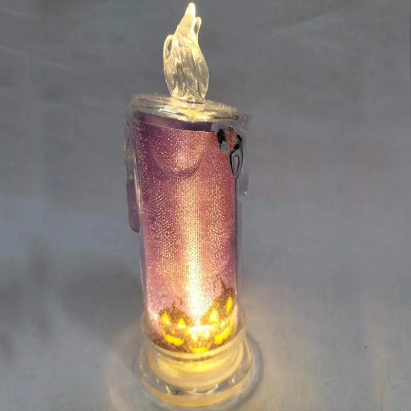 Halloween Tears LED Candle Lamp Ghost Festival Party DIY  Pumpkin Bat Witch Happy Halloween Day Decor For Ghost House 20223