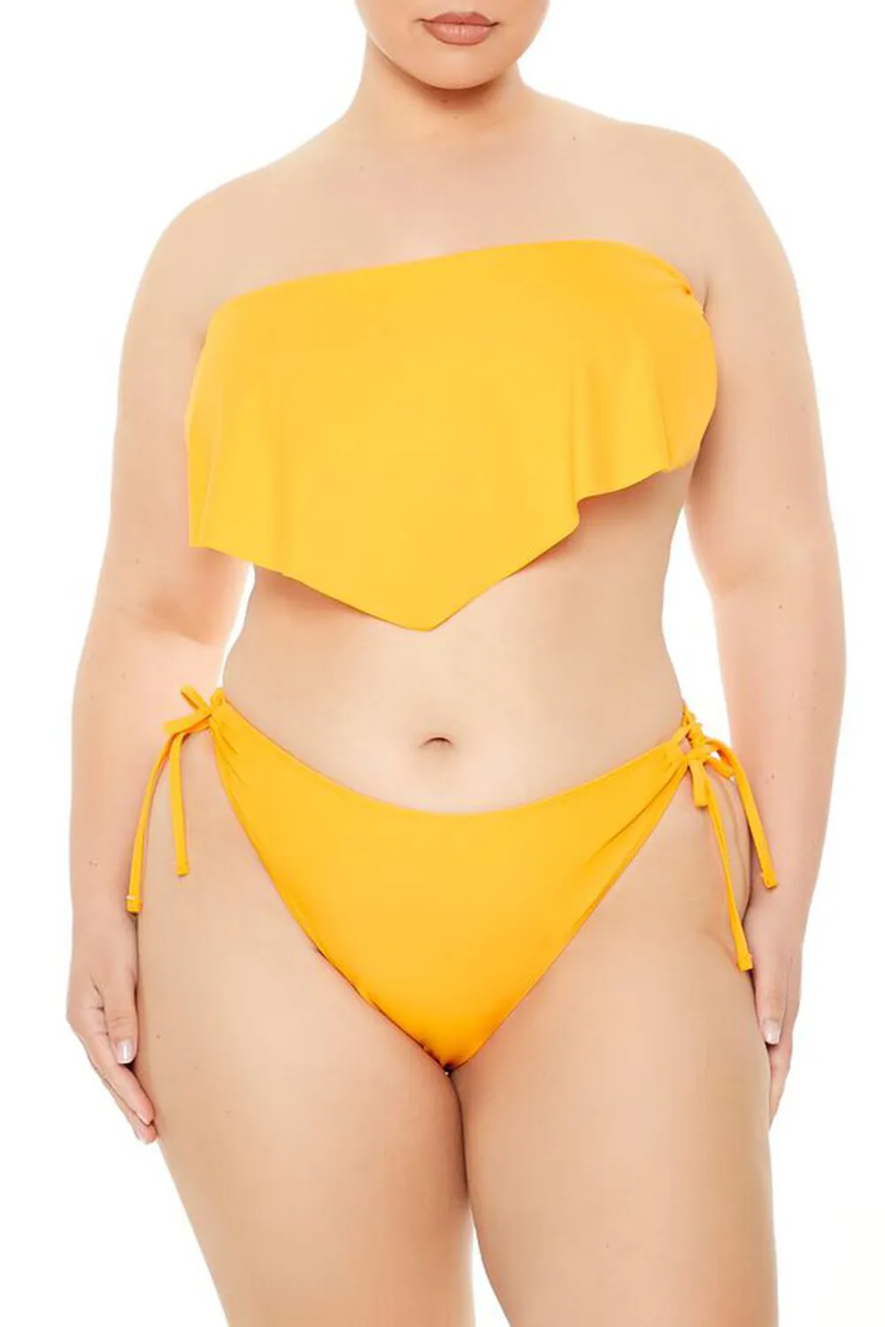 Plus Size Side-Tie Bikini Bottoms