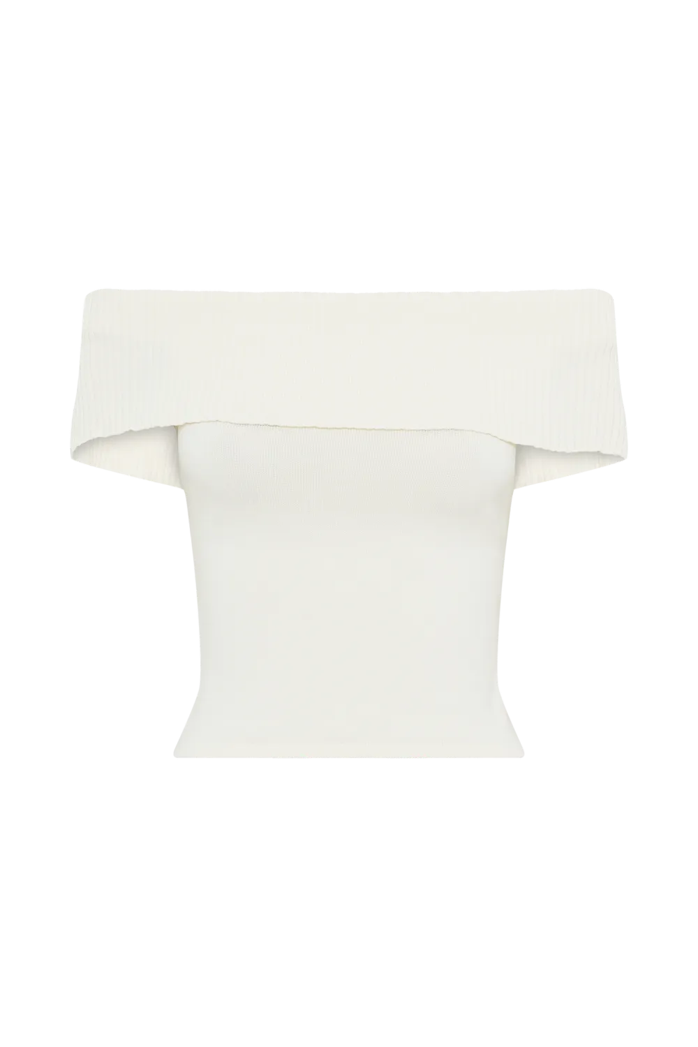 Off Shoulder Knit Top