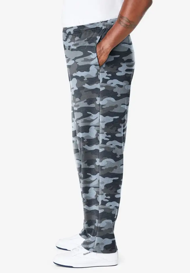 Lightweight Jersey Open Bottom Sweatpants