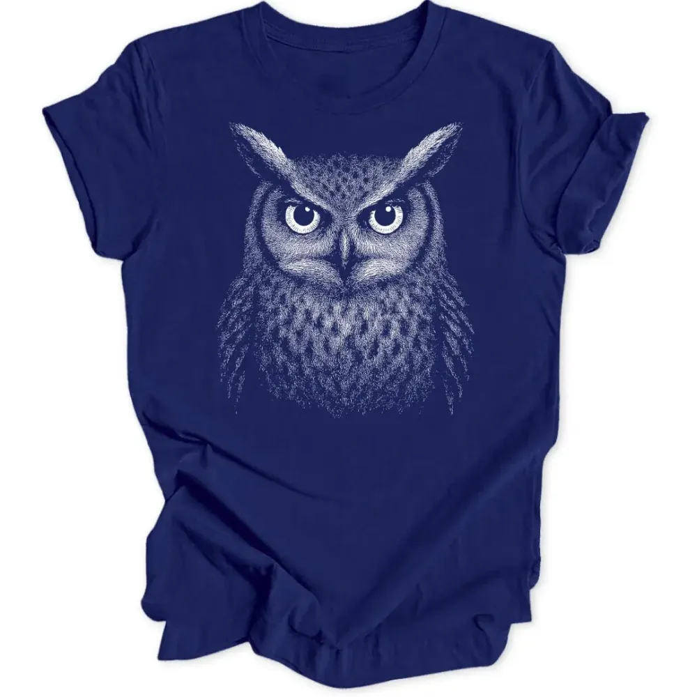Owl Portrait Unisex T-Shirt