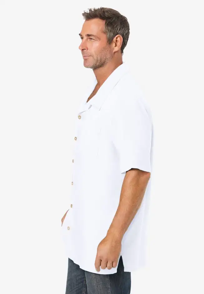 KS Island Solid Camp Shirt