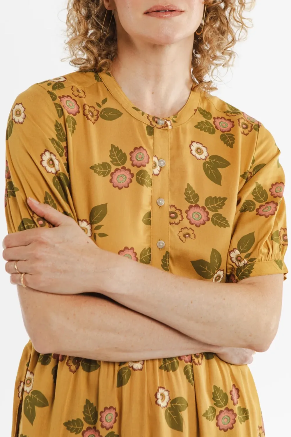 The Loose Crew Neck Dress