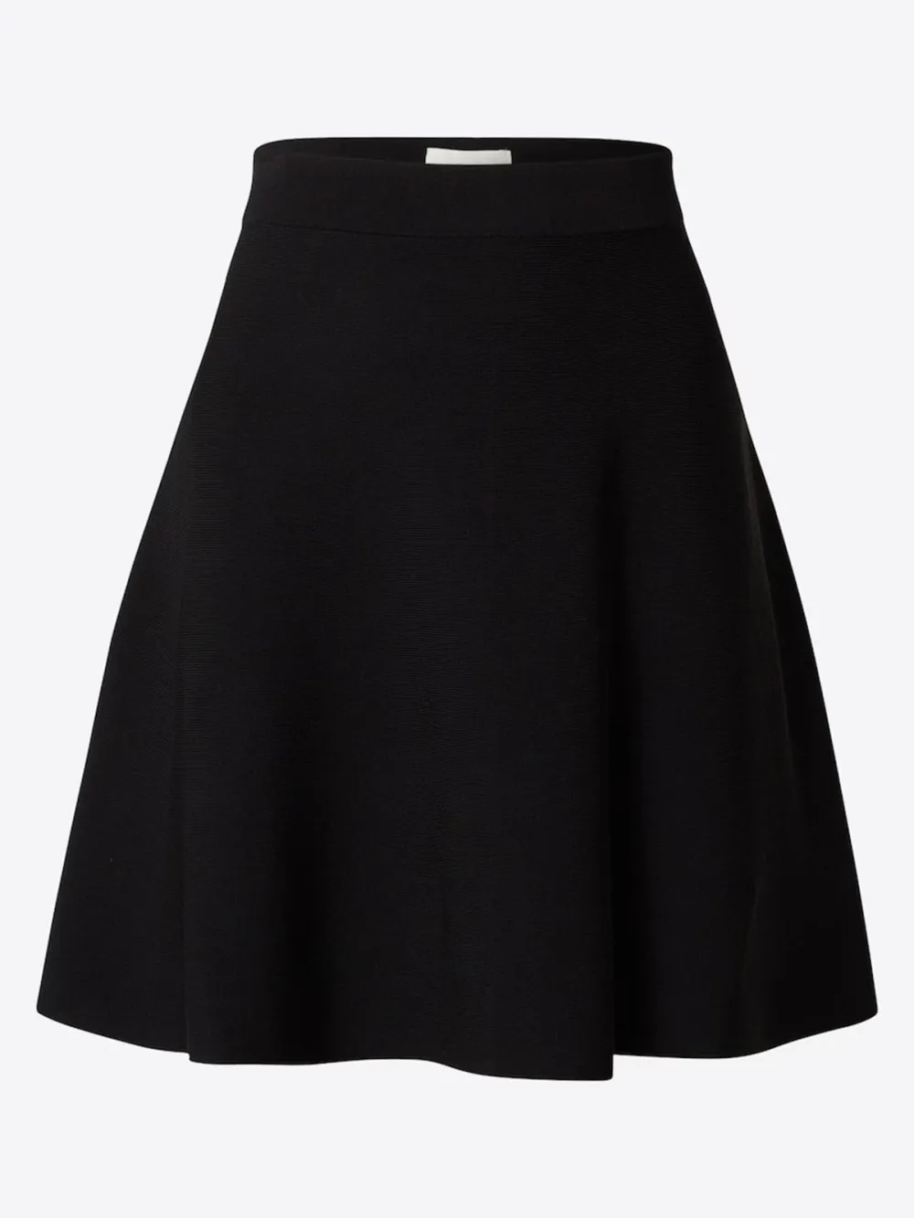 Sleek Fabric Casual Style Skirt