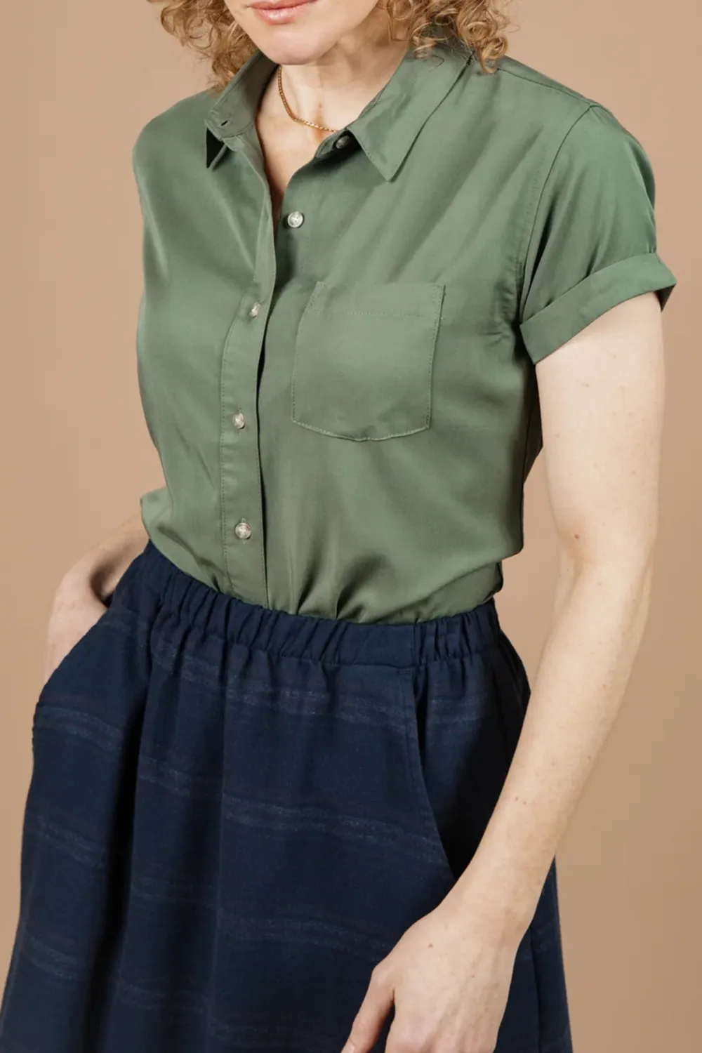 The Commuting Green Shirt