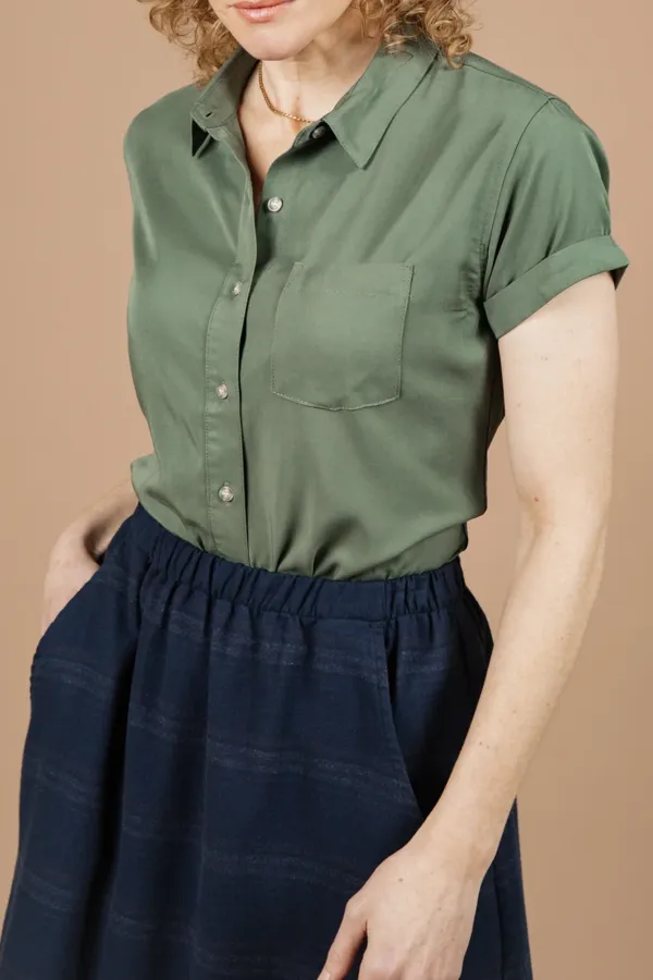 The Commuting Green Shirt