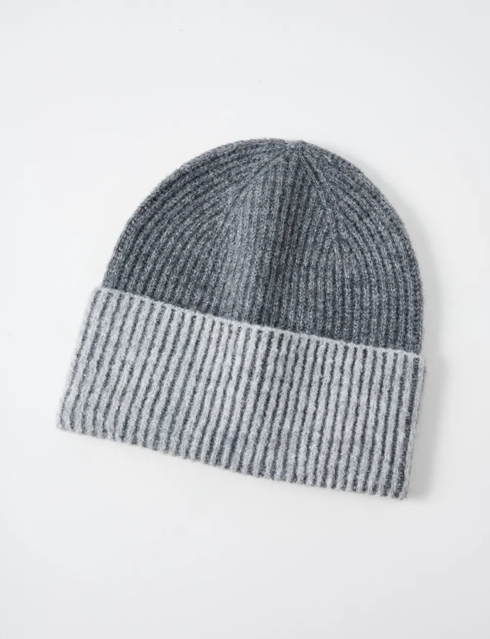 Creative Cuff Ribbed Fashion Hat