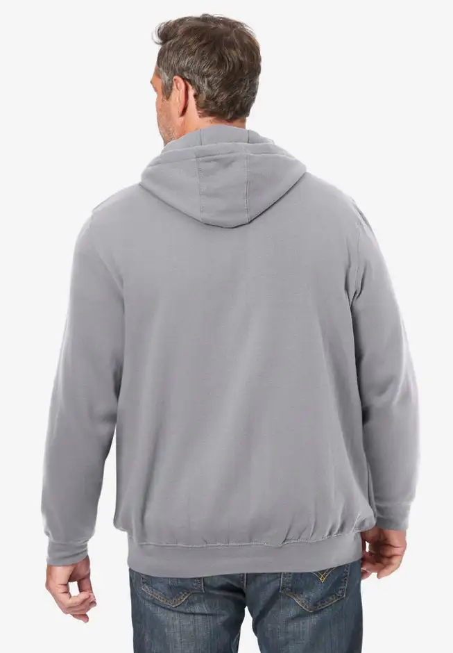 Fleece Zip-Front Hoodie