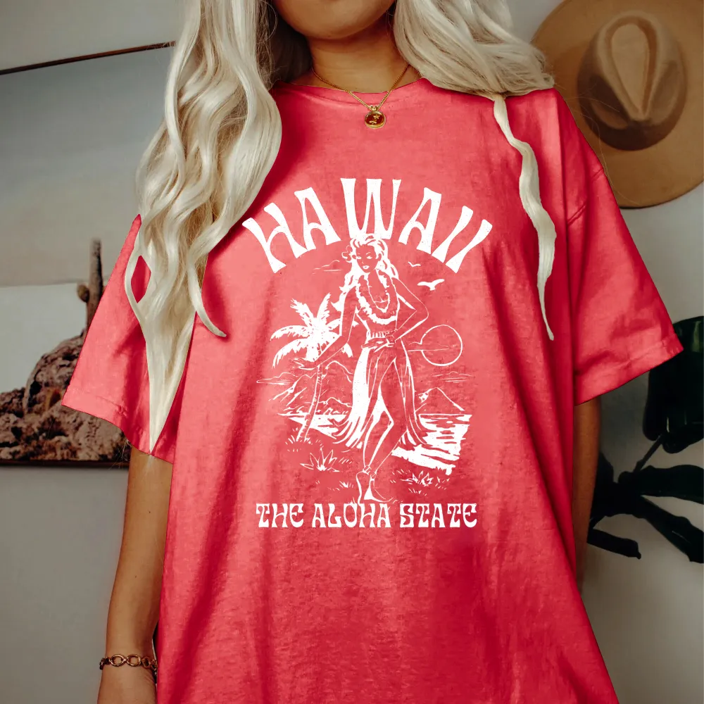 Hawaii Aloha Beach Graphic Tee