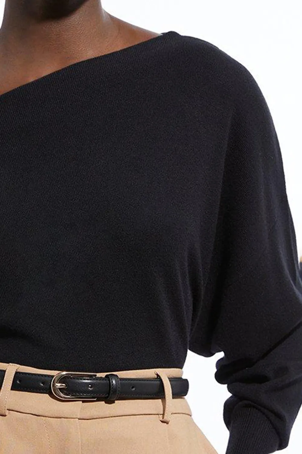 Blend Off The Shoulder Knit Top