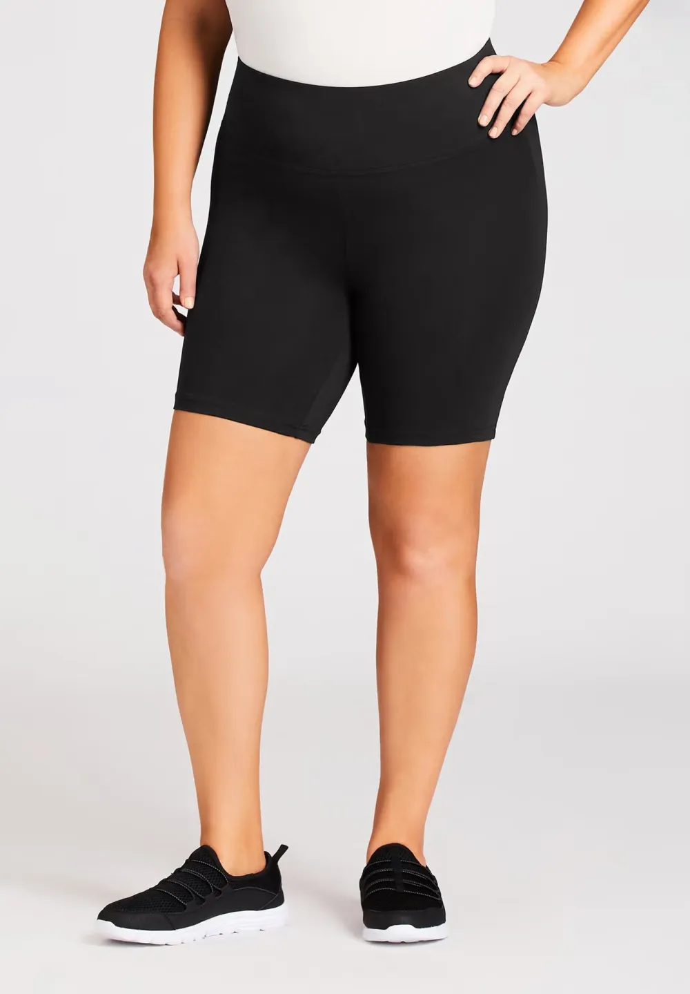 Ladies' Plus-Size Pure Cotton Cycling Pants