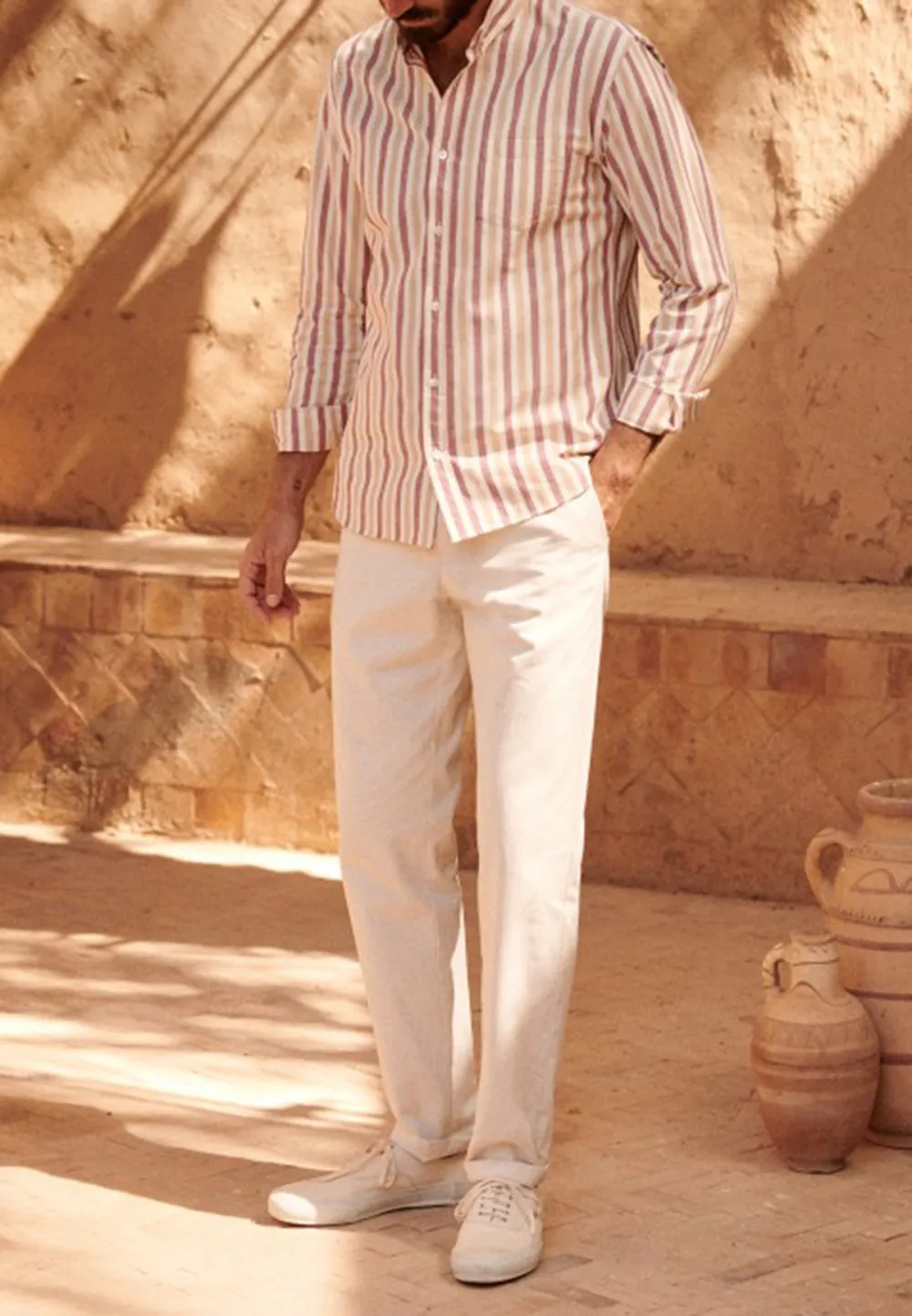 Cotton Linen Trousers