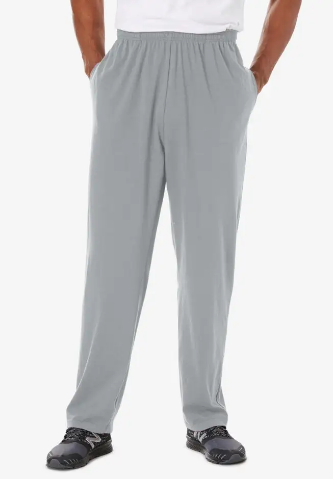 Lightweight Jersey Open Bottom Sweatpants