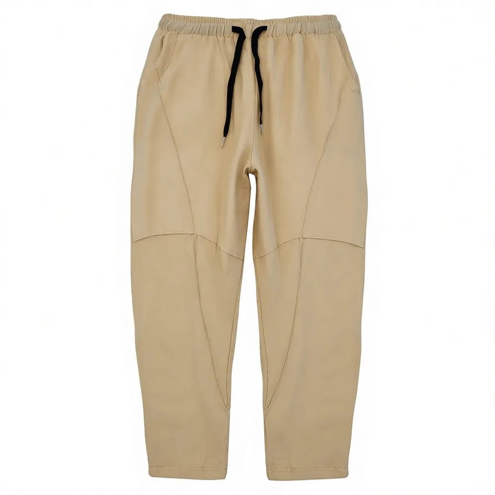Men's Loose Fit Linen Ankle-Length Pants