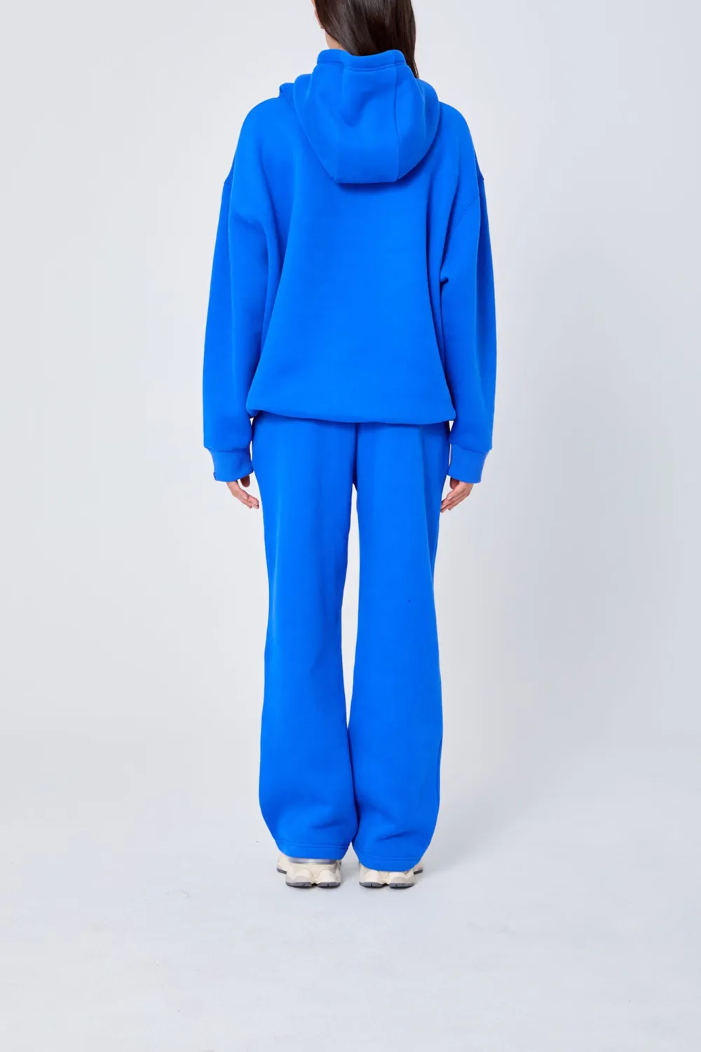 Soft And Comfortable Breathable Loose Blue Hoodie