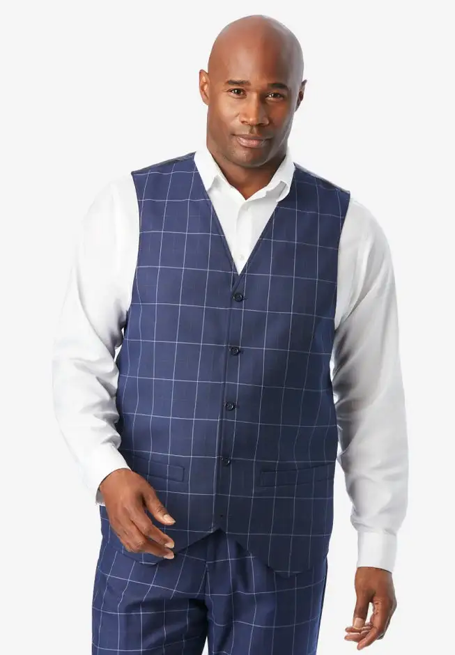 KS Signature™ Easy Movement® 5-Button Suit Vest