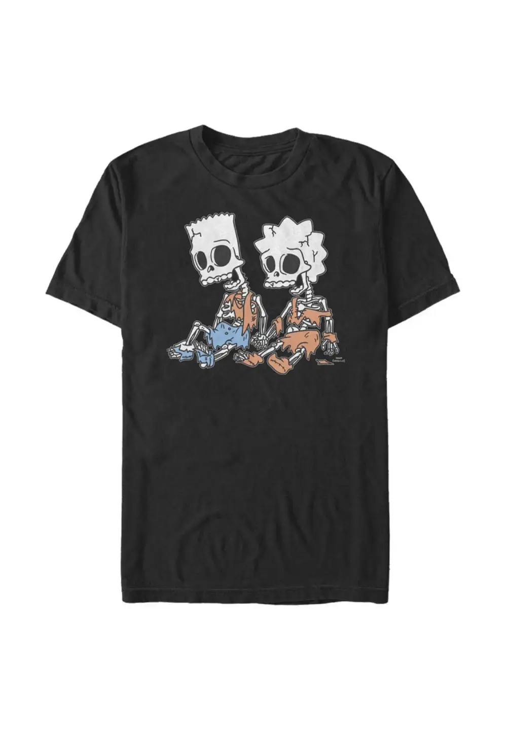 Skeleton Bart And Lisa Tee
