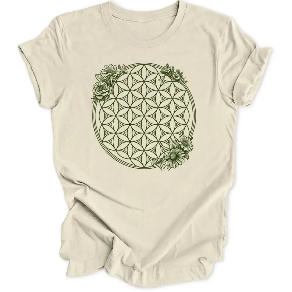 Flowers Of Life Unisex T-Shirt