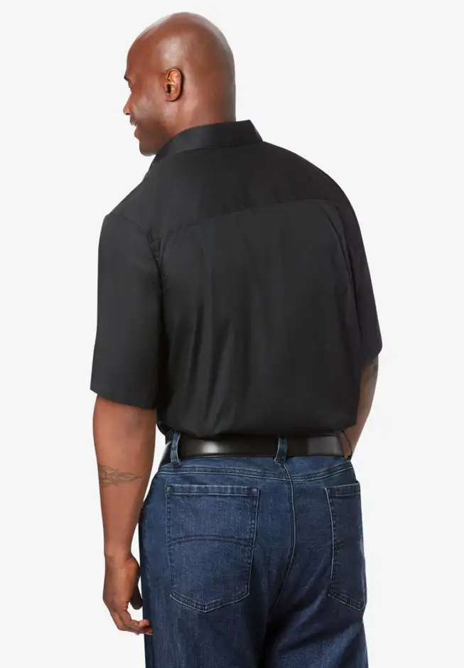 Wrinkle-Free Short-Sleeve Dress Shirt