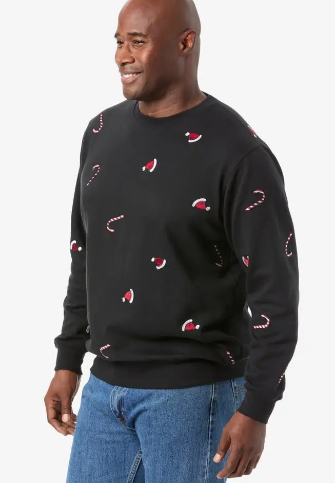 Graphic Fleece Sweatshirt