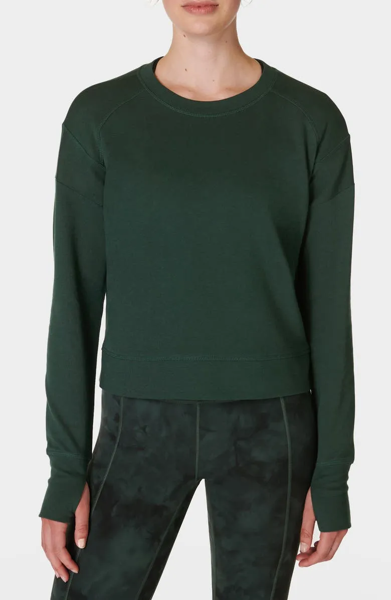 After Class Organic Cotton Blend Longline Sweatshirt