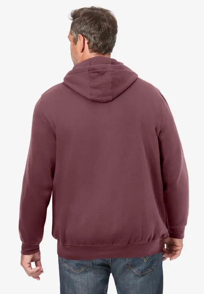 Fleece Zip-Front Hoodie
