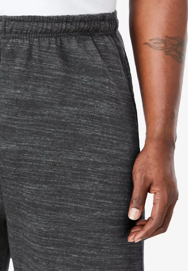 Fleece Open-Bottom Sweatpants