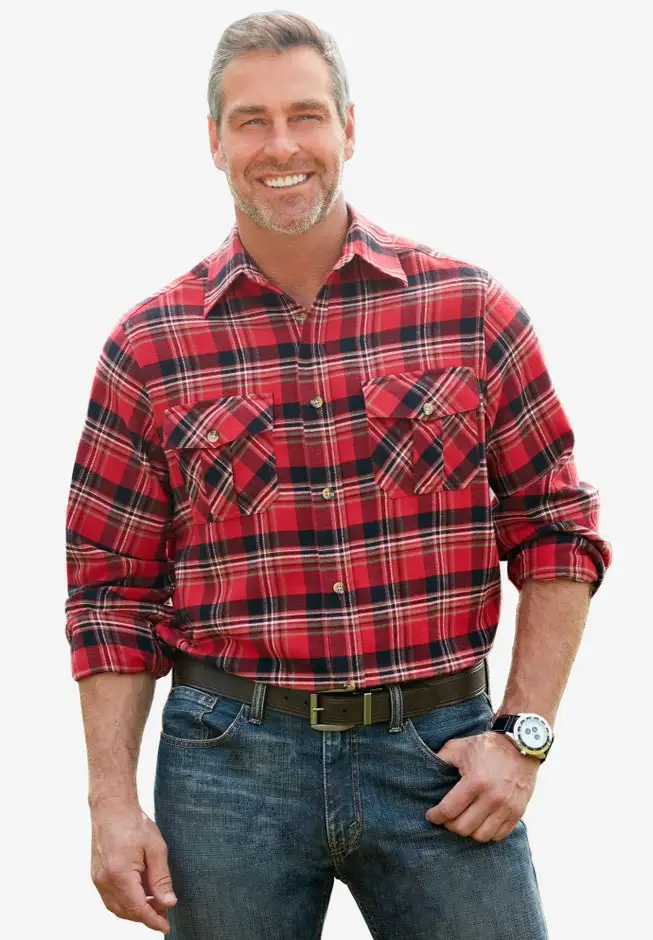Signature Plaid Flannel Shirt