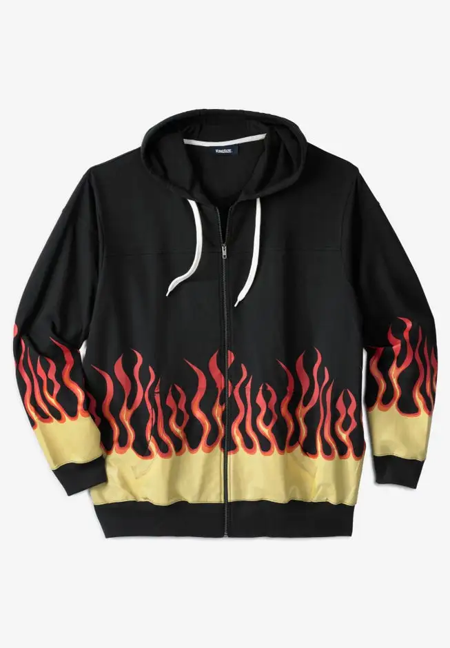 French Terry Snow Lodge Hoodie