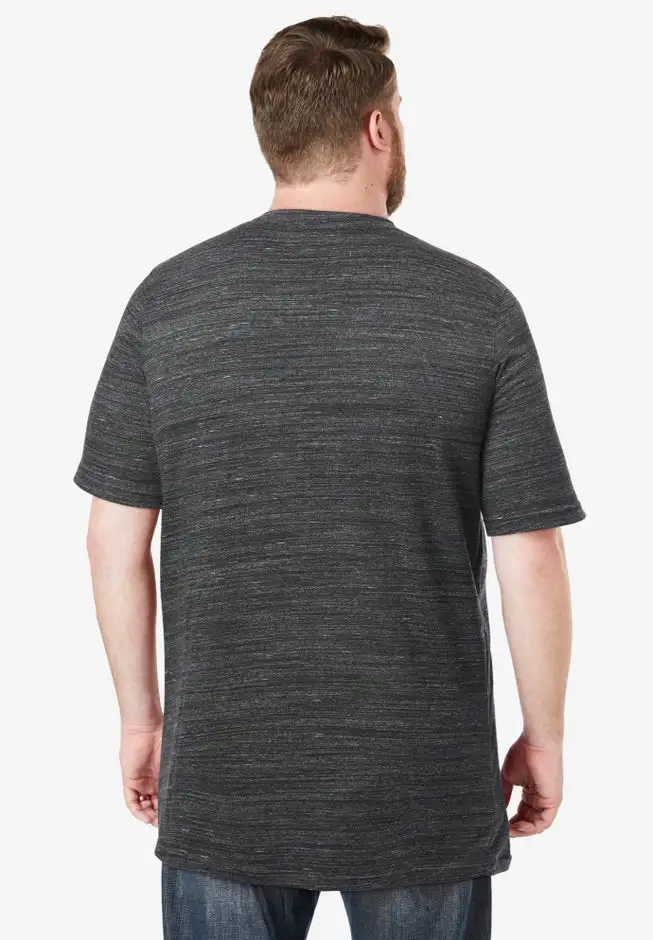 Heavyweight Longer-Length Pocket Crewneck T-Shirt