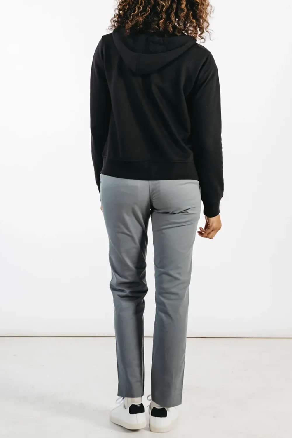 The Black Cotton Hoodie