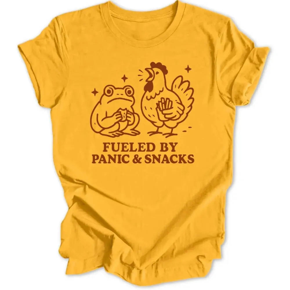 Panic And Snacks Unisex T-Shirt