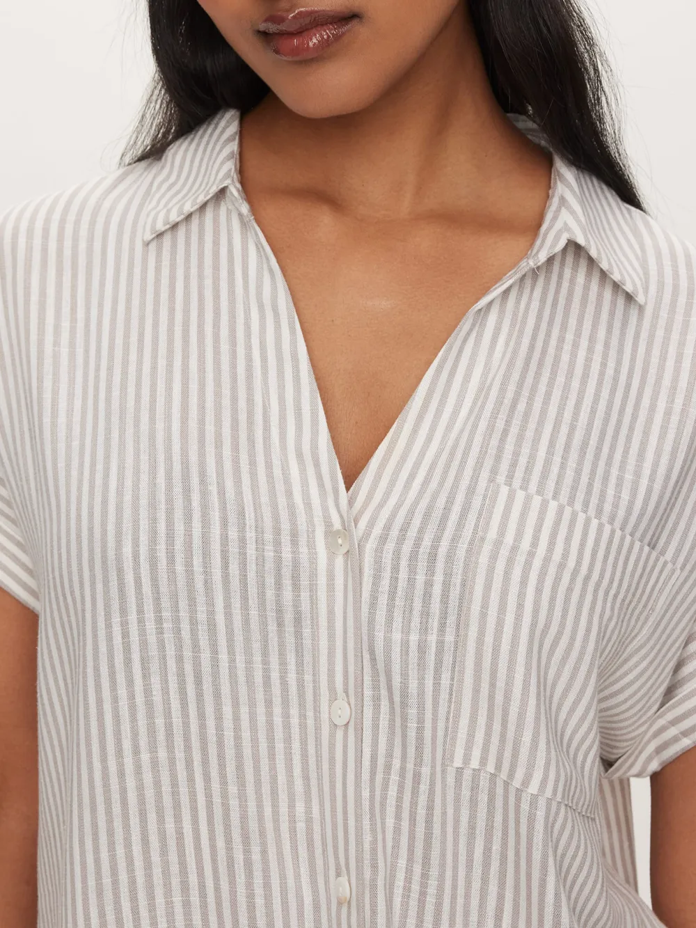 Striped Short Sleeve Shirt