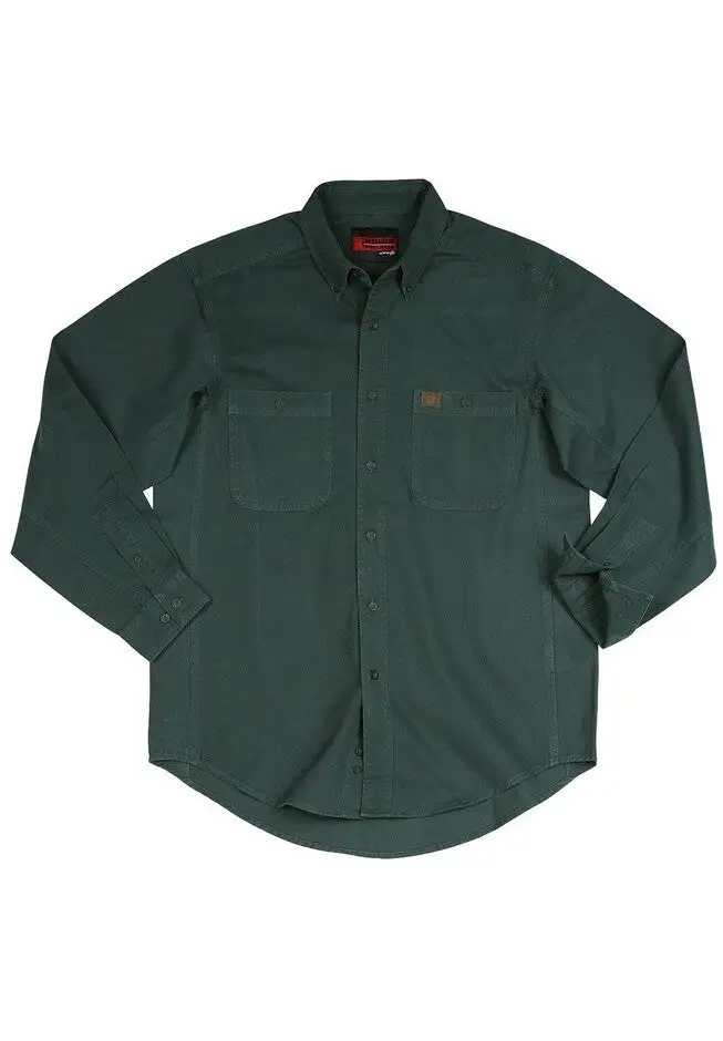Riggs Workwear Long-Sleeve Cotton Work Shirt
