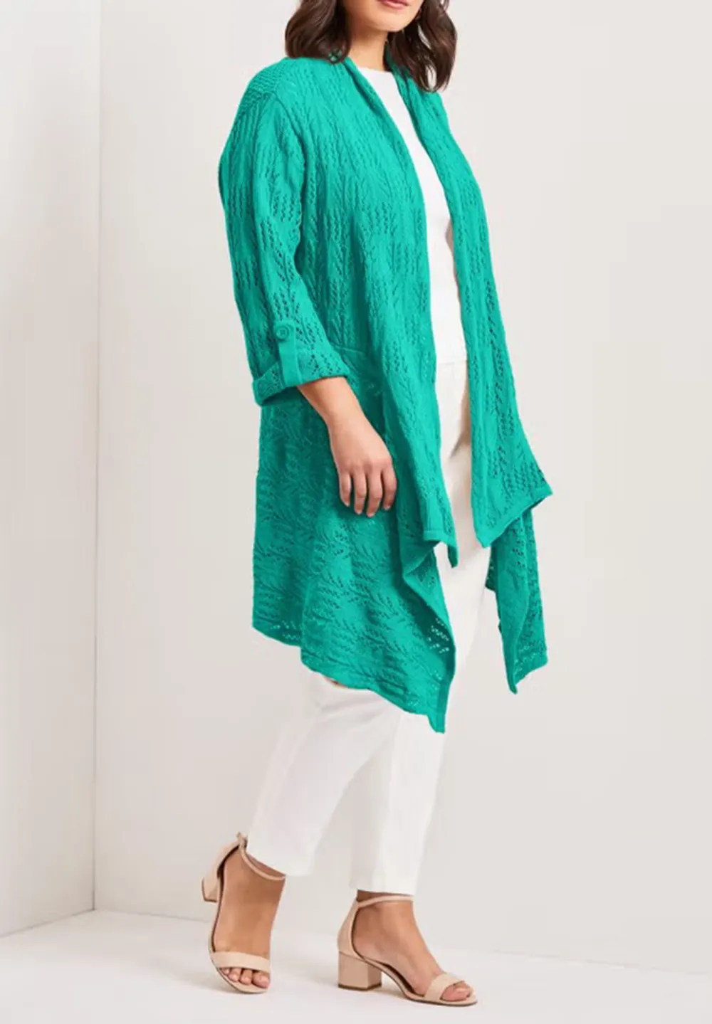 Irregular Hem Cardigan