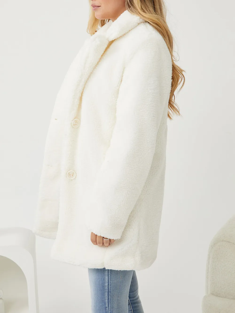 Ivory Daily Long sleeves Jacket