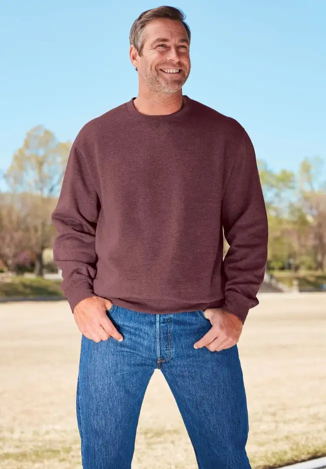Wicking Fleece Crewneck
