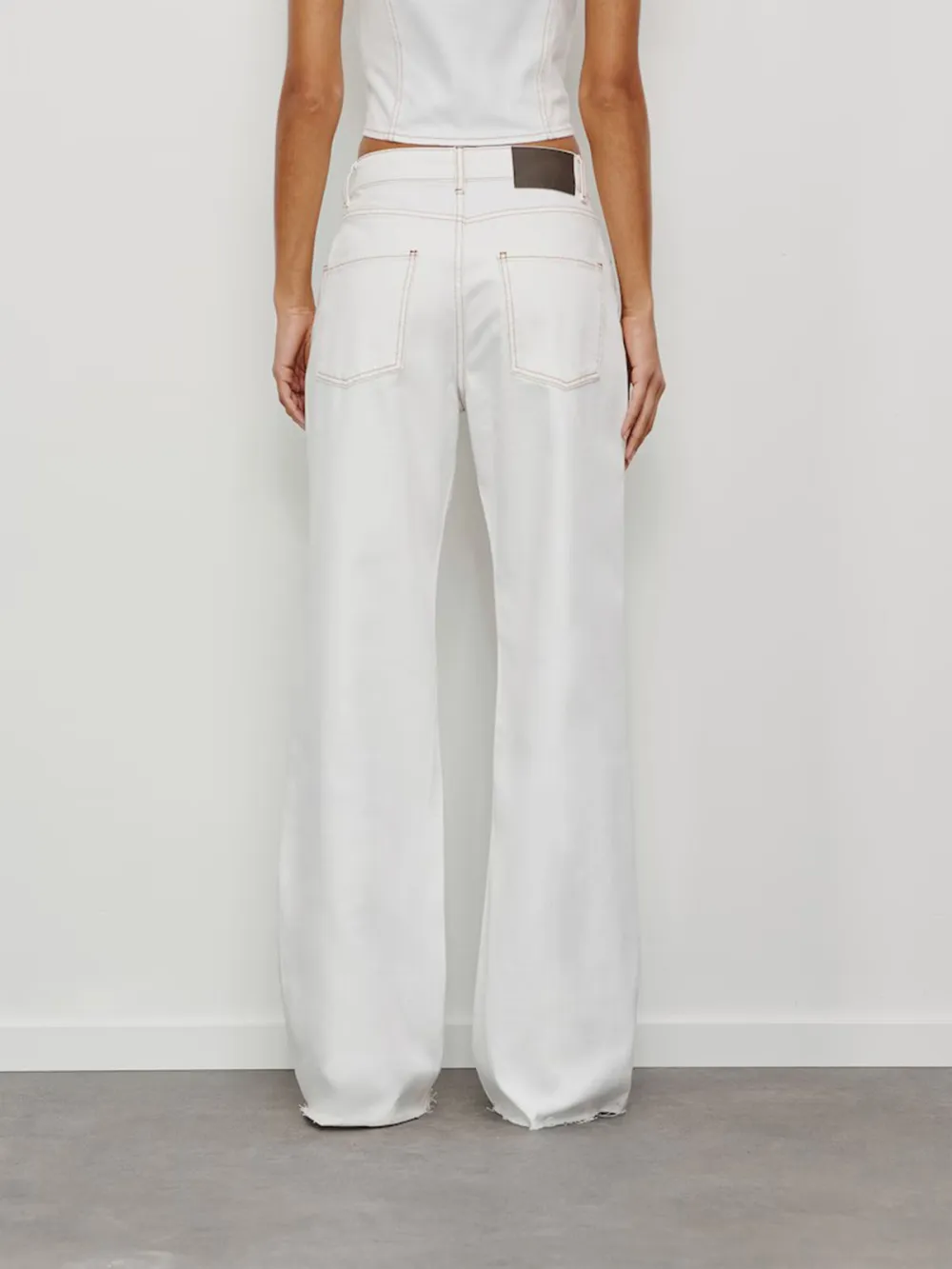 Colored Denim Casual Style Jeans