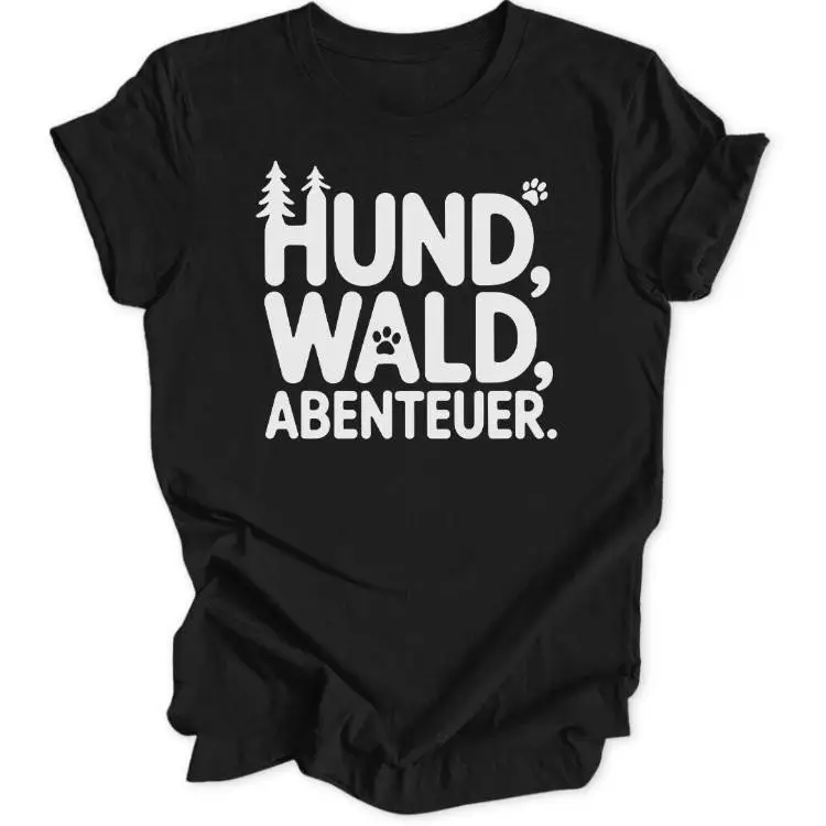 Dog Forest Adventure Unisex T-Shirt