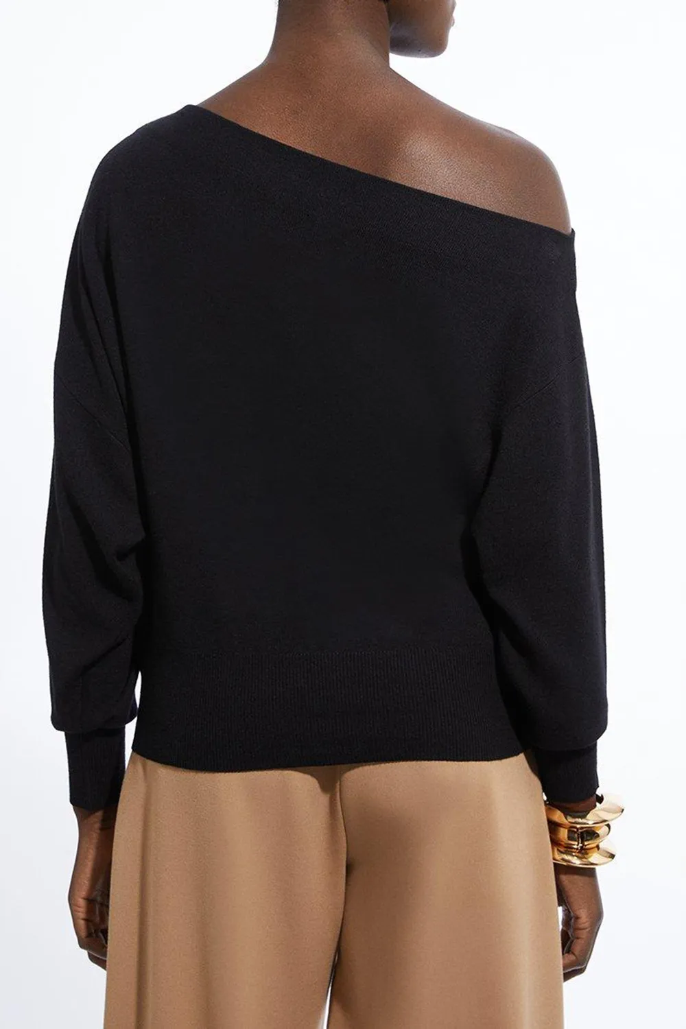 Blend Off The Shoulder Knit Top
