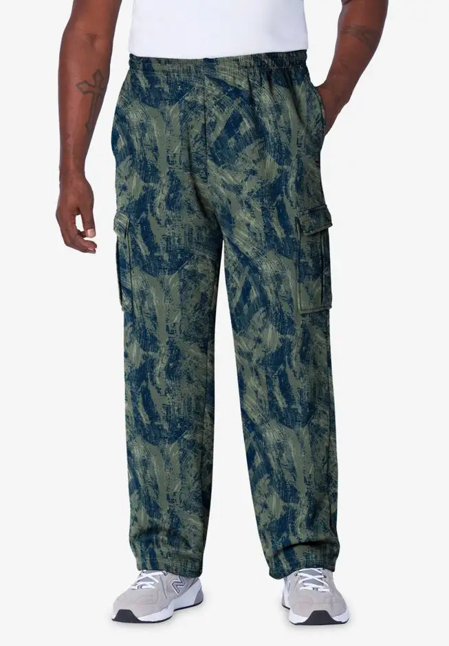 Fleece Cargo Sweatpants
