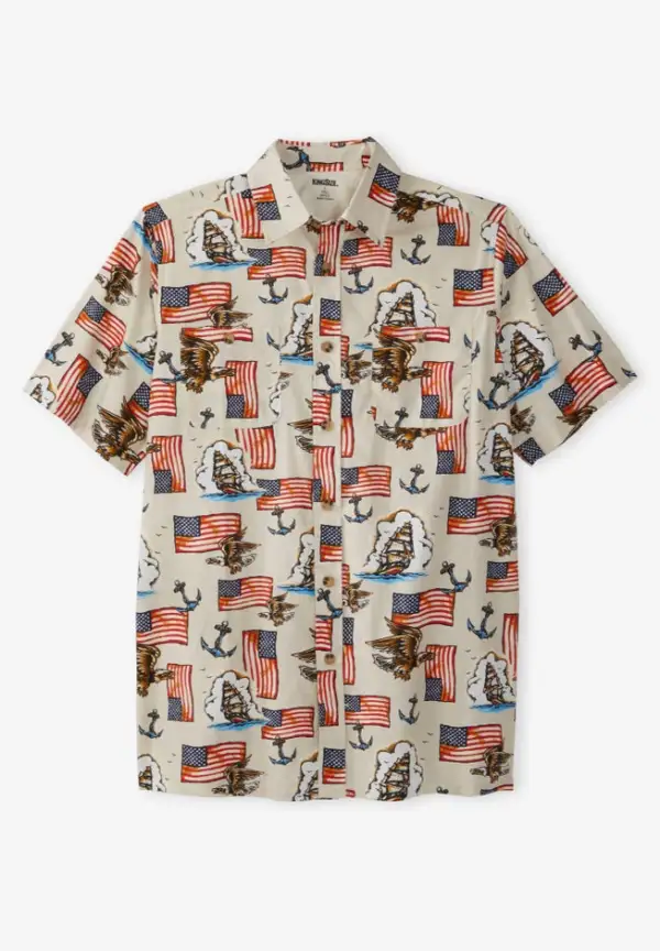 Short Sleeve American Sport Shirt