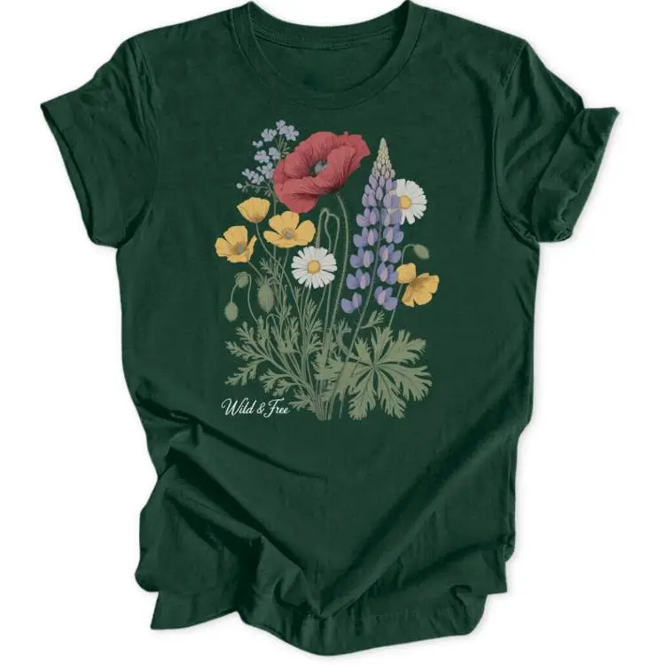Wild Flowers Unisex T-Shirt