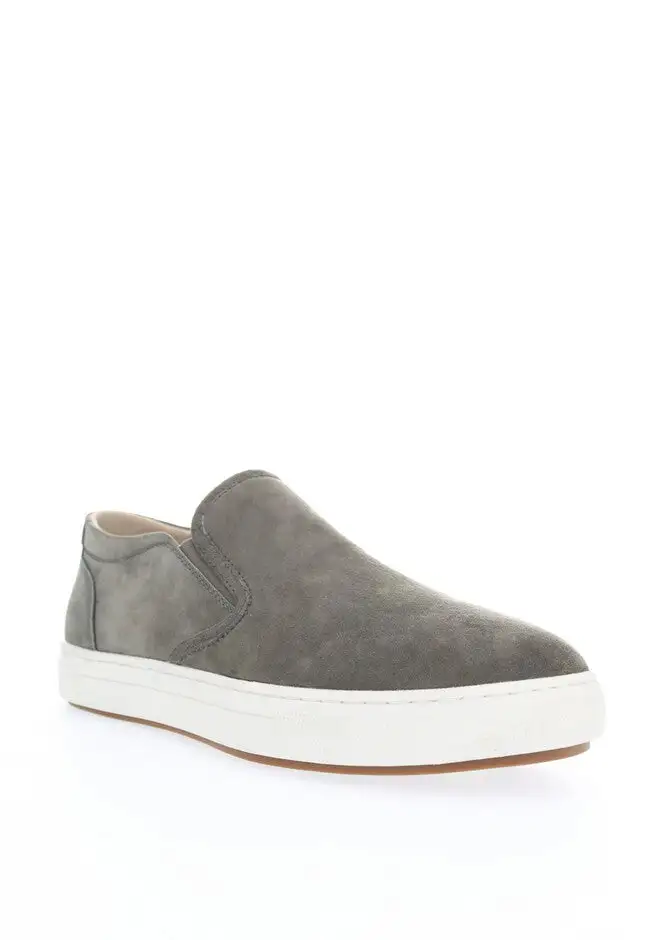 Propet Kip Men'S Suede Slip On Sneakers Shoes