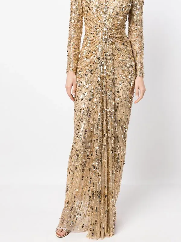 temperament sequin delicate ladies dress